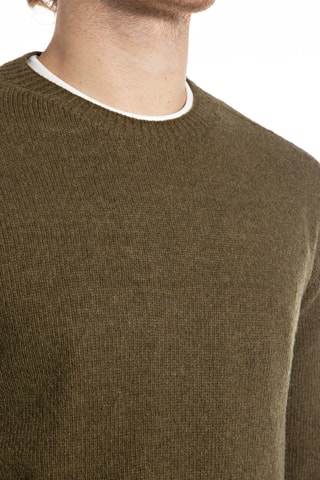 Sweat en laine - Kaki