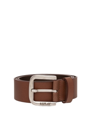 Ceinture en cuir - Marron