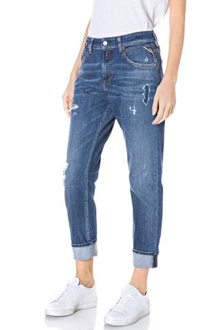 Jean Slim Boyfit Marty - Bleu