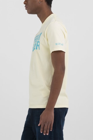 T-shirt - Bleu et jaune