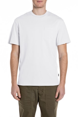 T-shirt en coton biologique - Blanc