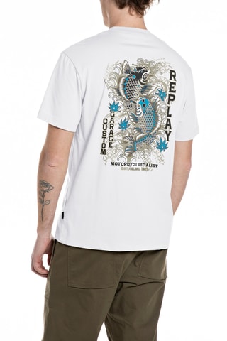 T-shirt en coton biologique - Blanc