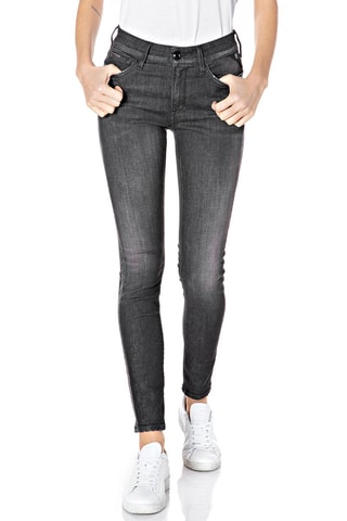 Jean Skinny taille haute Luzien - Gris foncé