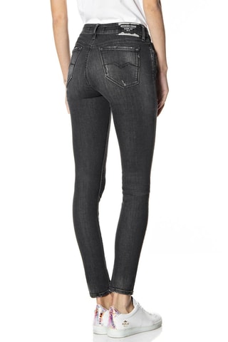 Jean Skinny taille haute Luzien - Gris foncé