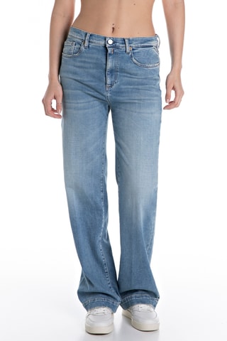 Jean wide legs - Bleu