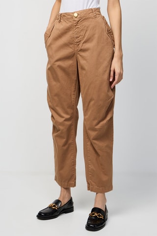 Jean boyfriend - Marron