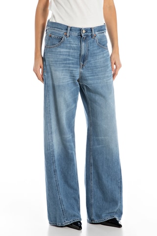 Jean wide legs - Bleu