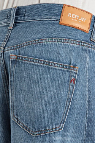 Jean wide legs - Bleu