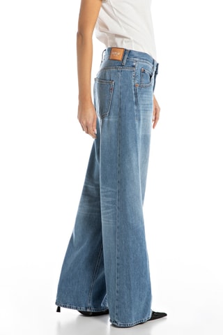 Jean wide legs - Bleu