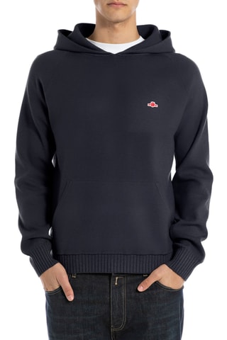 Sweat à capuche - Bleu foncé