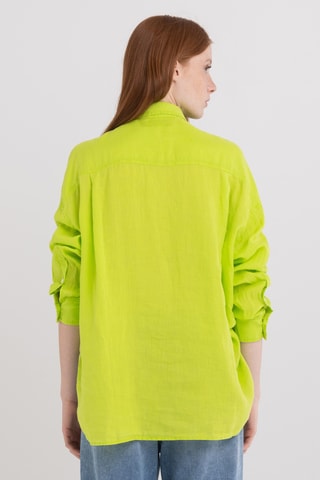 Chemise en lin - Vert