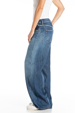 Jean wide legs - Bleu