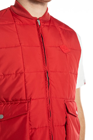 Veste sans manches - Rouge