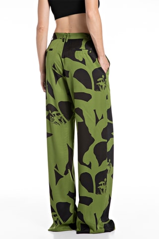 Pantalon - Vert et noir