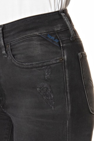 Jean Skinny taille haute Luzien - Noir