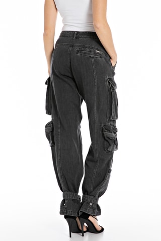 Pantalon cargo - Noir