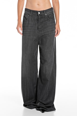 Jean wide legs - Gris foncé