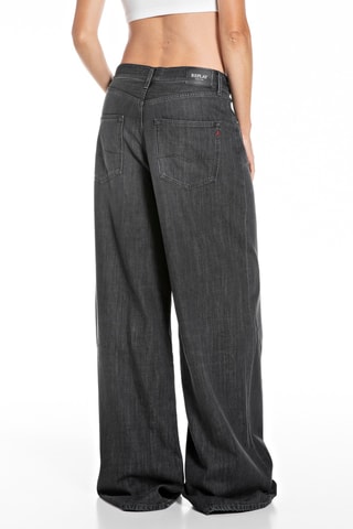 Jean wide legs - Gris foncé