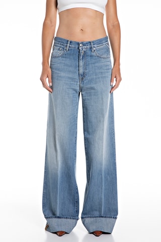 Jean wide legs - Bleu clair