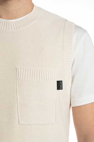 Pull sans manches - Écru