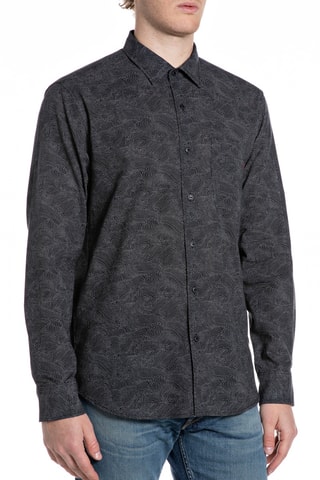 Chemise - Bleu marine et blanc