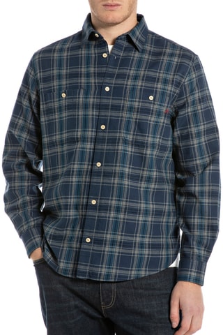 Chemise - Bleu et gris