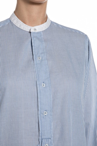 Chemise - Bleu clair et blanc