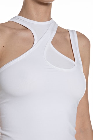 Top sans manches - Blanc