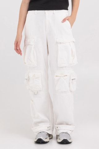 Pantalon cargo - Écru