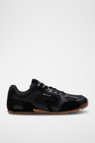 Baskets en cuir - Noir