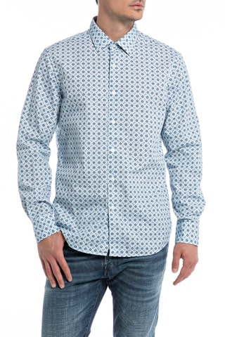 Chemise - Bleu et blanc