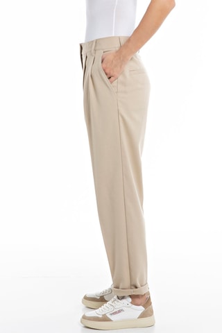 Pantalon carotte - Beige