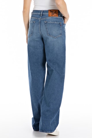 Jean wide legs - Bleu