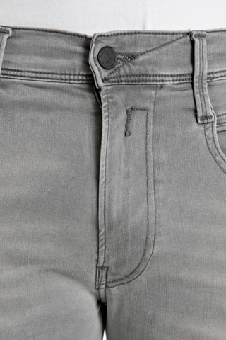 Pantalon slim - Gris clair