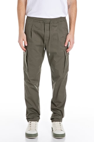 Pantalon cargo - Vert