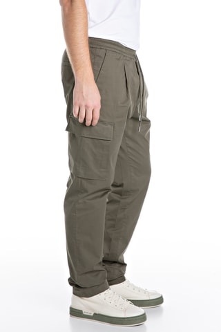 Pantalon cargo - Vert