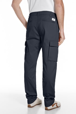 Pantalon cargo - Bleu marine