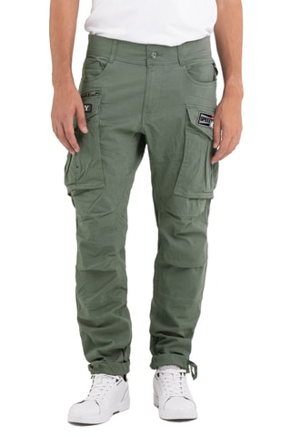 Pantalon cargo - Vert