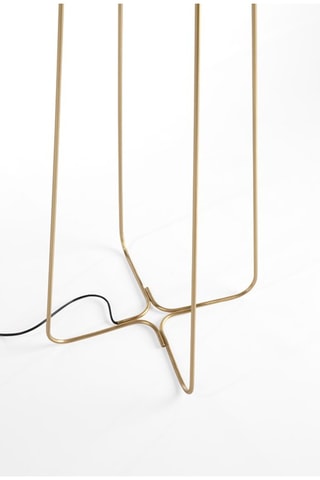 Lampadaire  Doré