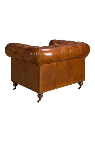 Fauteuil - Marron - En cuir