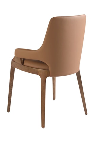 2 chaises en bois - 52 x 60 x 40 cm