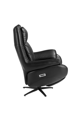 Fauteuil  - Noir - En cuir