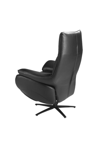 Fauteuil  - Noir - En cuir