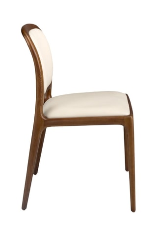 2 chaises en porcelaine - 50 x 50 x 50 cm