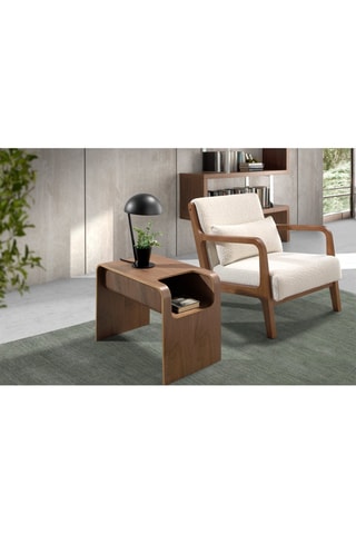 Table d'appoint - Naturel - 60 x 45 x 35 cm