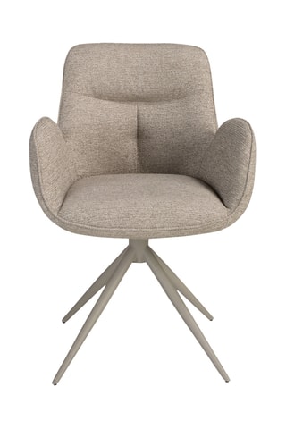 Fauteuil - Beige - En polyester