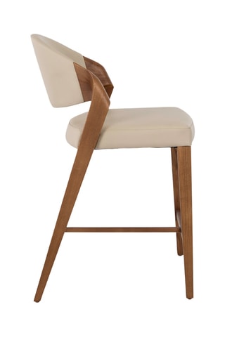Tabouret de bar en bois - 53 x 98 x 62 cm
