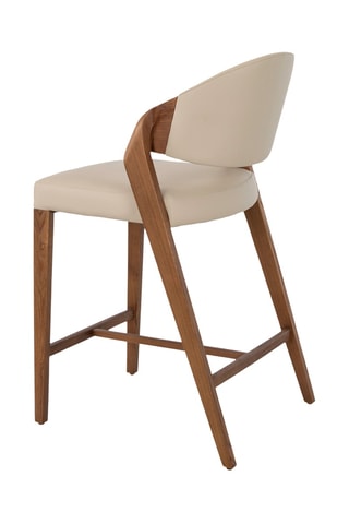 Tabouret de bar en bois - 53 x 98 x 62 cm