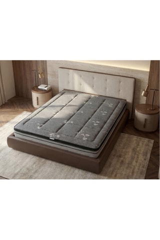 Matelas hybride avec latex naturel et ressorts ensachés - Equilibré