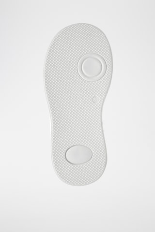 Baskets plateformes en cuir - Blanc